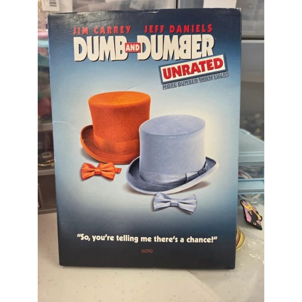 Dumb and Dumber Jim Carrey unrated new in wrapping dvd